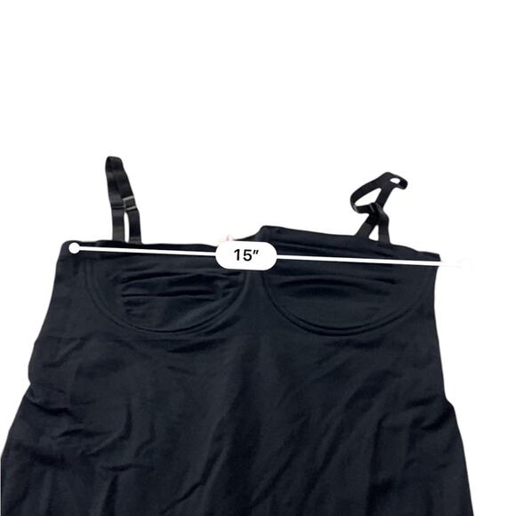 VICTORIA’S SECRET Black underwire knee length shapewear dress Size Large - Picture 5 of 9